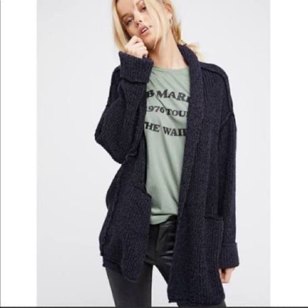 ✨HP✨Free People Low Tide Oversized Cardigan✨